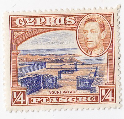 Kypr 1938 1I4 Piastre.jpg